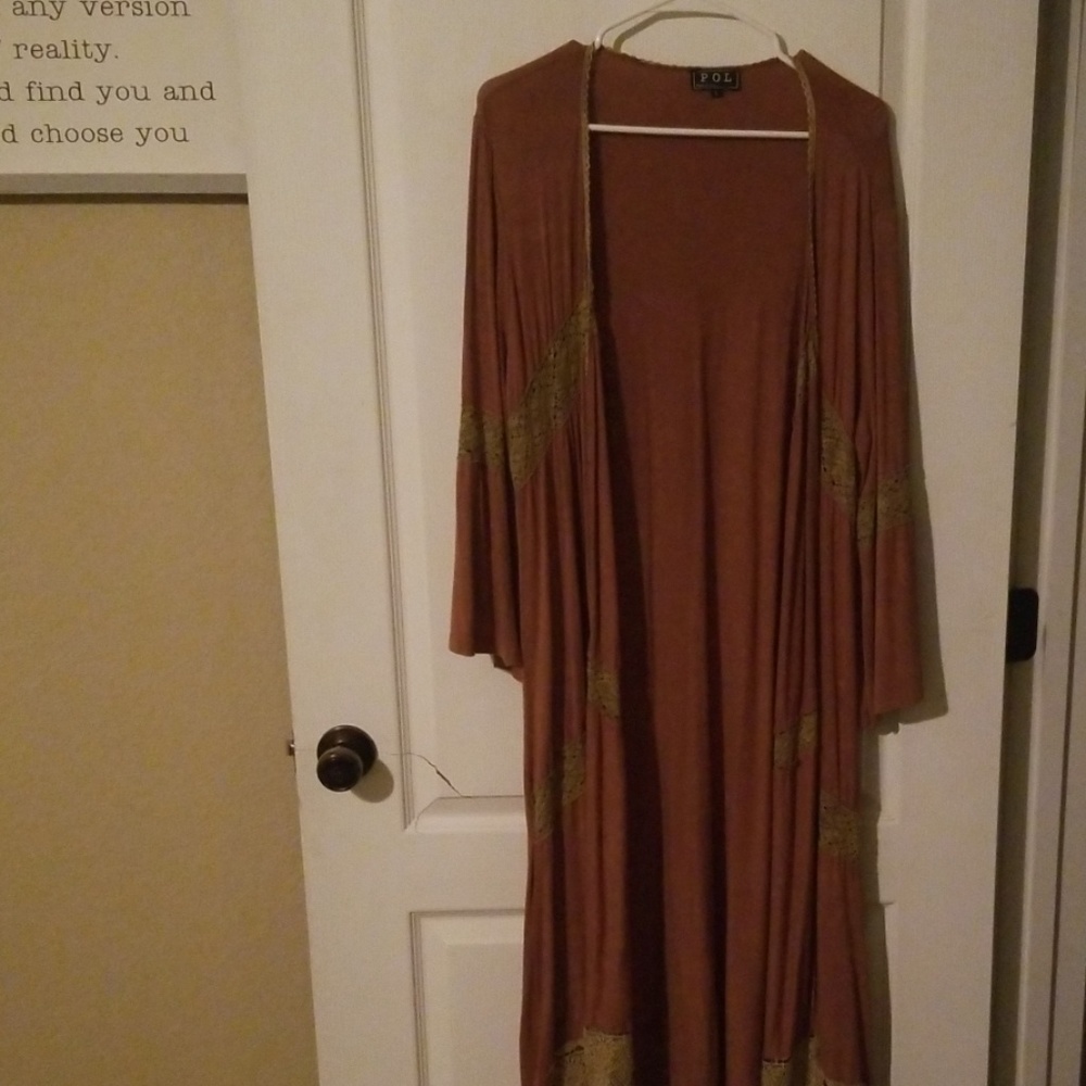 Long lightweight cardigan